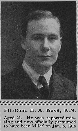 Busk H A Flt Comm Royal Naval Air Service The Sphere 10th Feb 1917