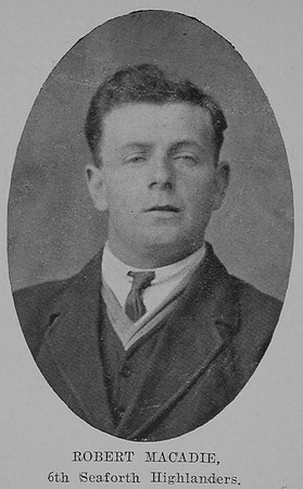 Macadie R Pte 6th Seaforth Highlanders The Sword Of The North Highland Memories Of The Great War - Dugald MacEchern