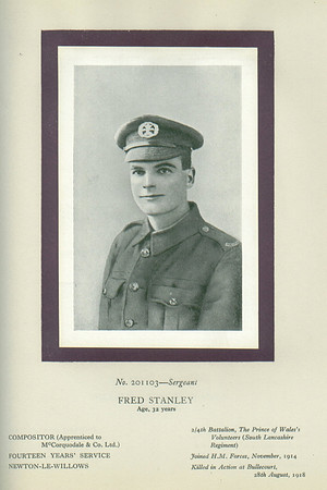 Stanley F Sergt