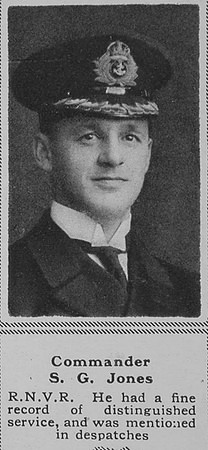 Jones S G Lt Comm Hawke Btn Royal Naval Volunteer Reserve The Sphere 5th Oct 1918