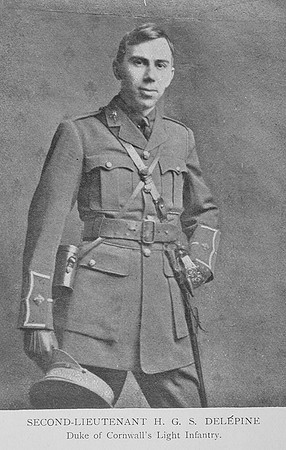 Delepine H G S 2nd Lt Duke Of Cornwalls Light Infantry