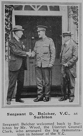 Belcher D Sergt VC 5th London Regiment The Sphere 17th Jul 1915