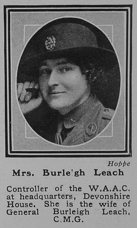 Leach B Mrs WAAC The Sphere 4th May 1918
