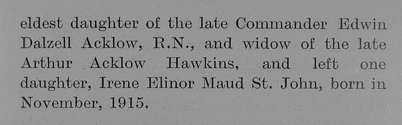 Adcock St J Major 3rd Leinster Regiment Obit Part 3 The Bond Of Sacrifice Vol 2