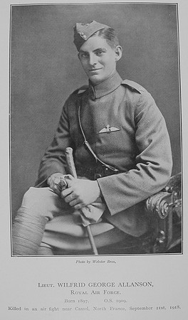 Allanson W G Lt Royal Air Force