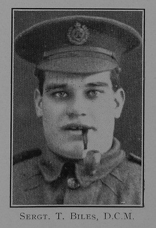 Biles T Sergt DCM Royal Engineers
