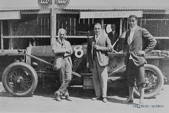 F C Clement W O Bentley J F Duff And The Winning Car Le Mans 1921