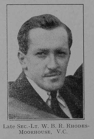 Rhodes-Moorhouse W B R 2nd Lt VC RFC