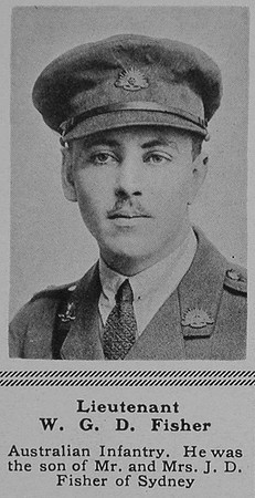 Fisher W G Lt 42nd AIF The Sphere 5th May 1917