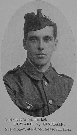 Sinclair E V Sergt Major 4th & 5th Seaforth Highlanders The Sword Of The North Highland Memories Of The Great War - Dugald MacEchern