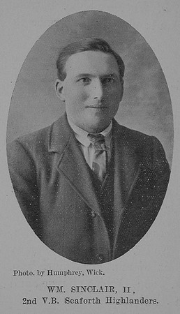 Sinclair W Pte Seaforth Highlanders The Sword Of The North Highland Memories Of The Great War - Dugald MacEchern