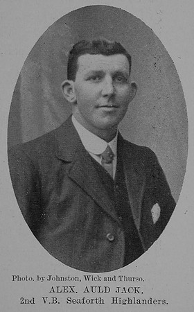 Jack A A Pte Seaforth Highlanders The Sword Of The North Highland Memories Of The Great War - Dugald MacEchern