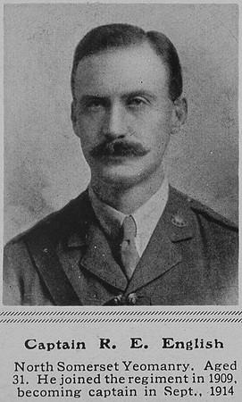 English R E Captain North Somerset Yeomanry The Sphere 19th Jun 1915