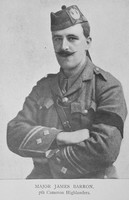 Barron J Major 7th Cameron Highlanders