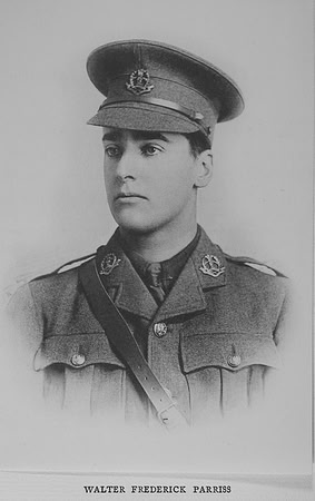 Parriss W F 2nd Lt Middlesex Regiment