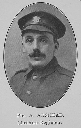 Adshead A Pte Cheshire Regiment William Graham Company