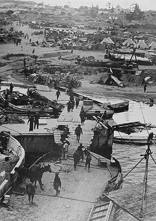 Where The River Clyde War Run Ashore At V Beach