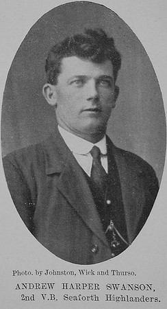 Swanson A H Pte Seaforth Highlanders The Sword Of The North Highland Memories Of The Great War - Dugald MacEchern