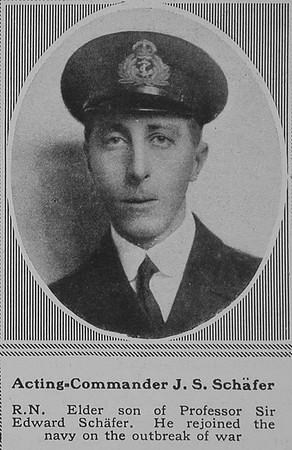 Schafer J S Acting Comm HMS Gaillardia RN The Sphere 25th May 1918