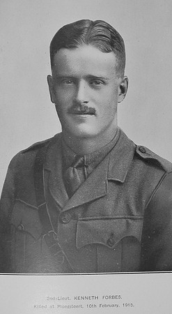 Forbes K 2nd Lt 5th London Regiment