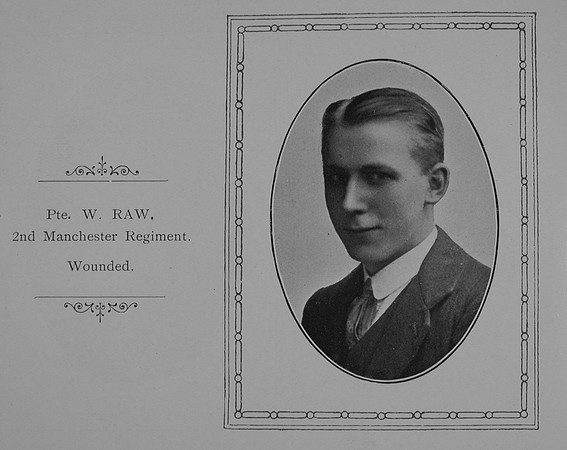 Raw W Pte 2nd Manchester Regiment William Graham Co Roll Of Honour