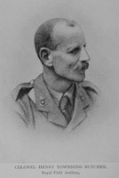 Butcher H T Col Royal Field Artillery