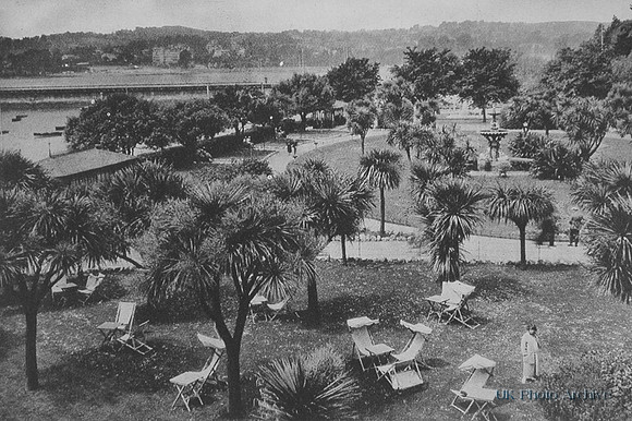 The Pavillion Gardens Torquay 1920s