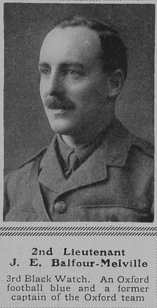 Balfour-Melville J E 2nd Lt 3rd Black Watch The Sphere 11th Dec 1915