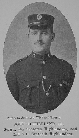 Sutherland J Sergt 5th Seaforth Highlanders The Sword Of The North Highland Memories Of The Great War - Dugald MacEchern