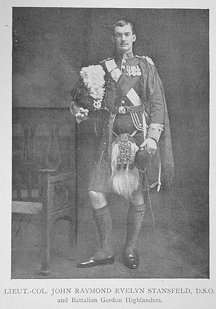 Stansfeld J R E Lt Col DSO 2nd Gordon Highlanders