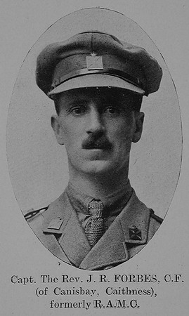 Forbes J R Captain Rev Army Chaplains The Sword Of The North Highland Memories Of The Great War - Dugald MacEchern