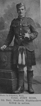 Ross J Cpl 5th Seaforth Highlanders The Sword Of The North Highland Memories Of The Great War - Dugald MacEchern