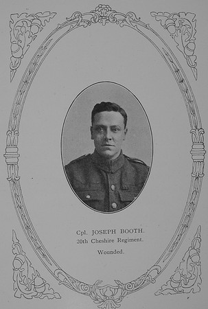 Booth J Cpl 20th Cheshire Regiment William Graham Company
