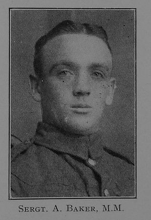 Baker A Sergt MM Somerset Light Infantry