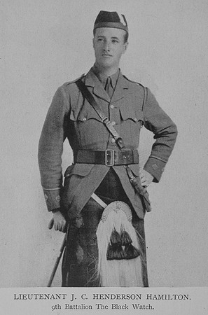 Henderson-Hamilton J C Lt 9th Black Watch