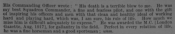 Wilberforce W R S Captain Kings Royal Rifle Corps Attd Royal Air Force Obit Part 2 De Ruvignys Roll Of Honour Vol 4
