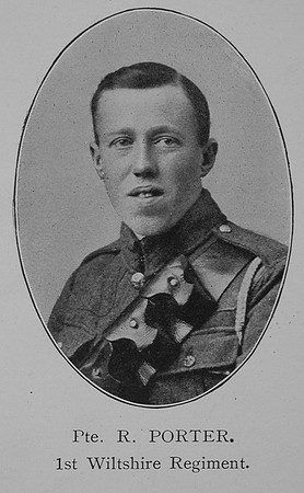 Porter R Pte 1st Wiltshire Regiment William Graham Co Roll Of Honour