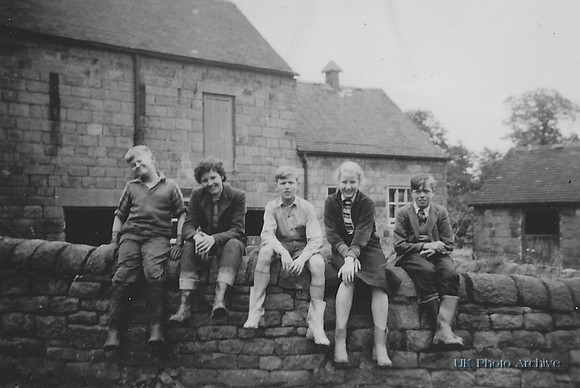 Children In The Countryside 1950s