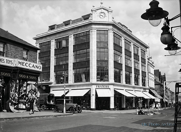 Building Frasers Hardware Store Sutton High Street 1931