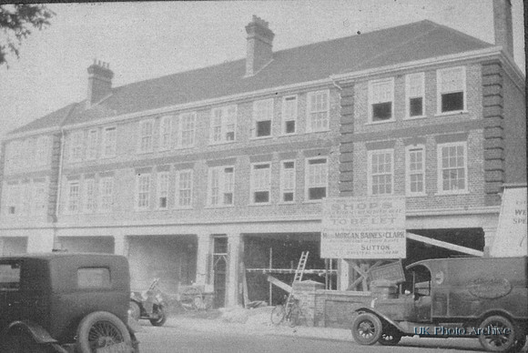 Building The Shops Mulgrave Road 1931