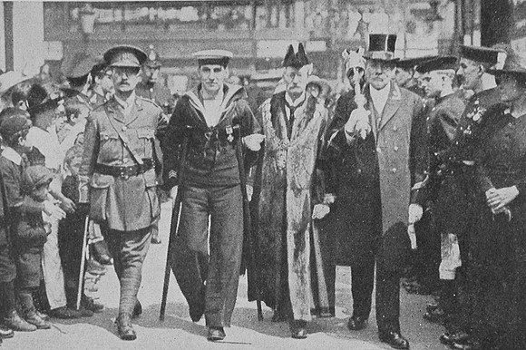 Southwarks Welcome To Able Seaman A E McKenzie VC
