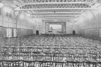 Interior Of The Recreation Hall At Woodcote Park Camp