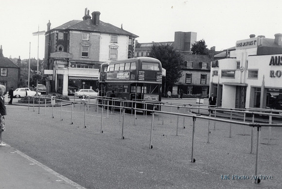 A Bus In Epsom Derby Day 1960s