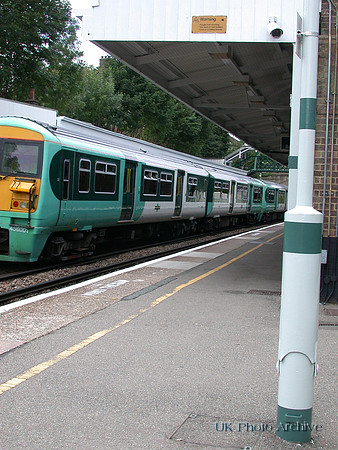 A Train At Carshalton Beeches Station 2010
