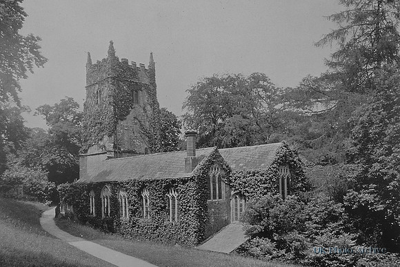 Cockington Church c.1900