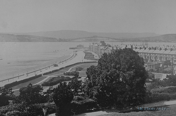 Exmouth From Beacon Hill c.1900
