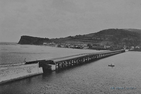 Shaldon Bridge Teignmouth c.1900