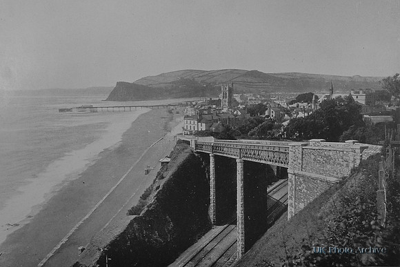 Teignmouth From The East Cliff c.1900