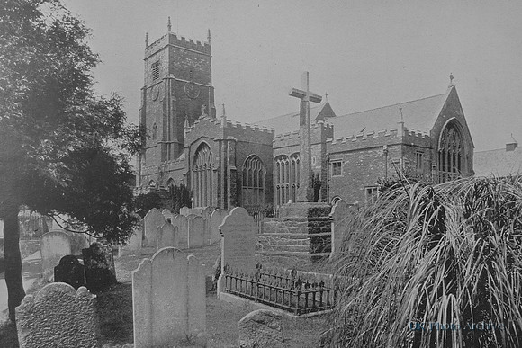 The Parish Church Paignton c.1900