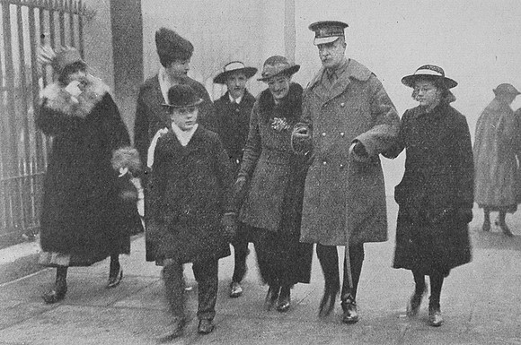 Coffin C Brig Gen VC Royal Engineers Leaving Buckingham Palace After Receiving His VC